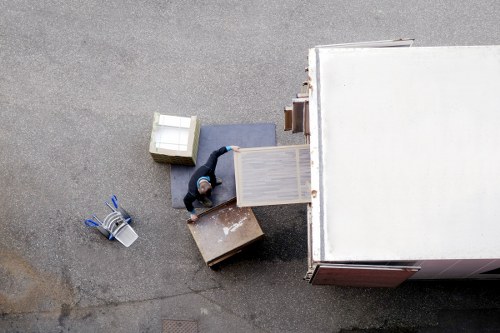 Local moving team managing access near Kingston Vale homes