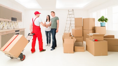 Local movers handling a family home relocation near Kingston Vale